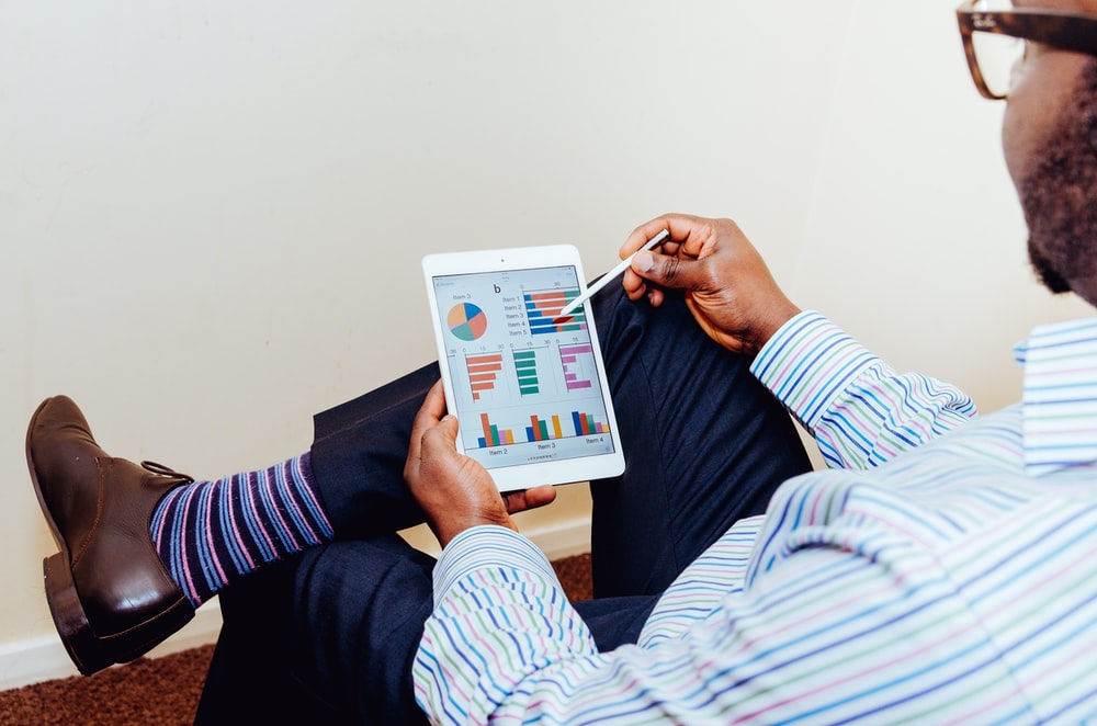 a doctor using an ERP system